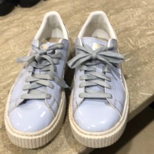 Puma Women’s Basket Platform Casual Sneakers